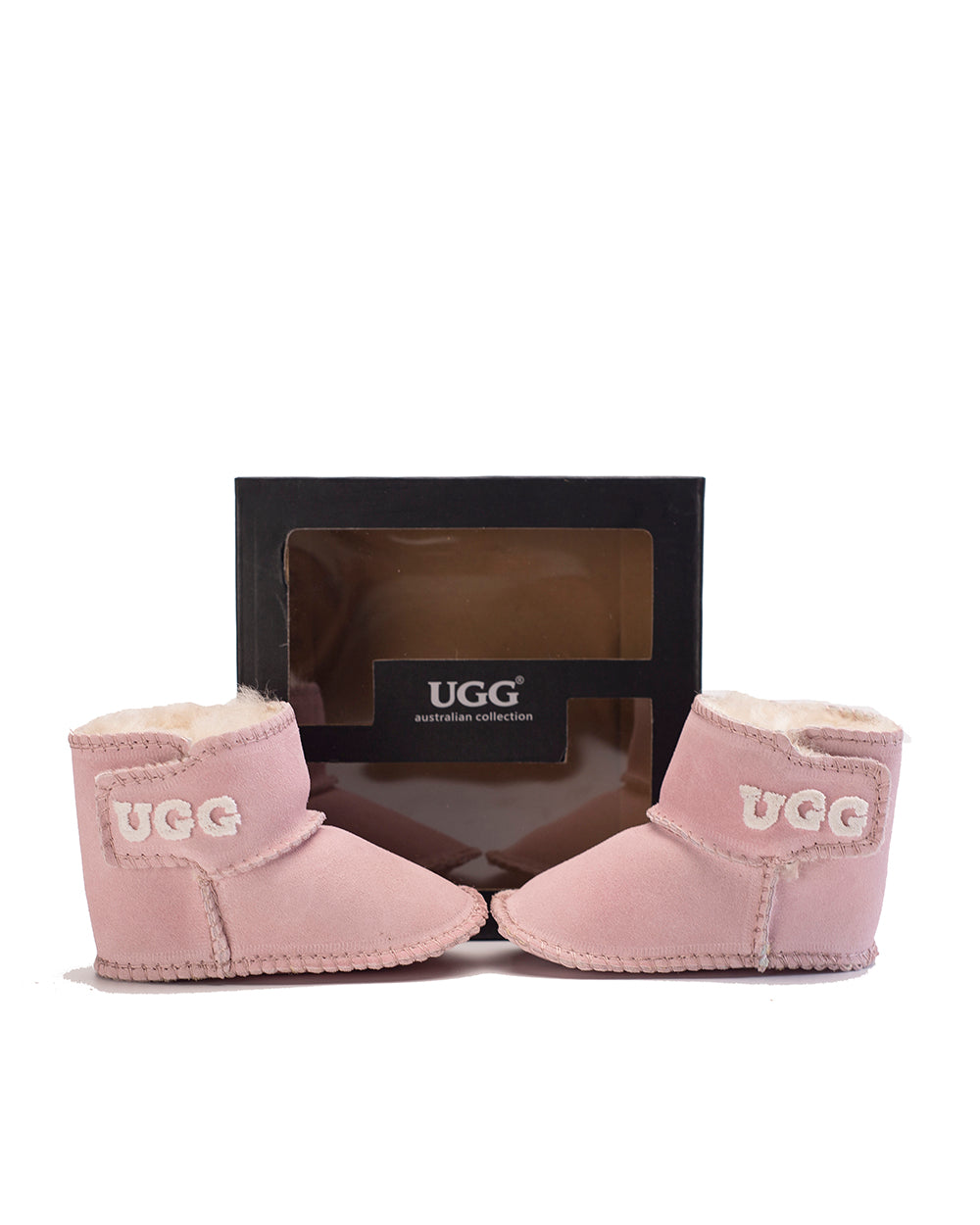 Baby UGG Embroidered Logo Booties