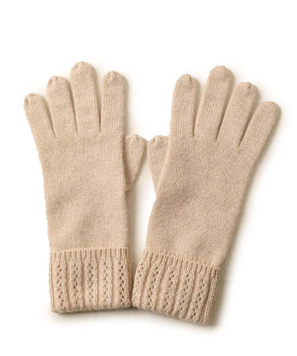 Pure Cashmere UGG Gloves by Mitchell-Y Secondary image