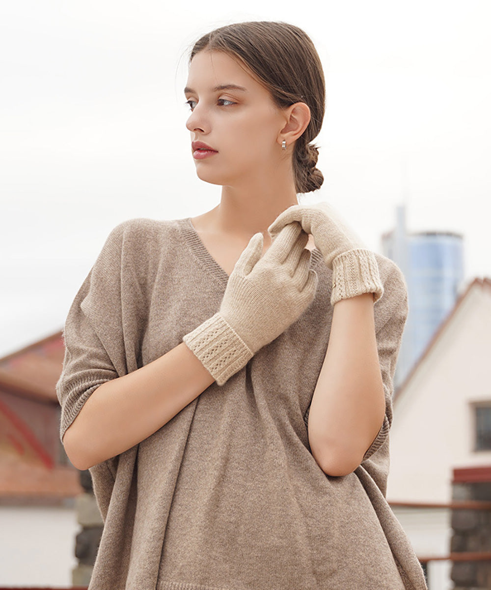 Pure Cashmere UGG Gloves by Mitchell-Y Main image