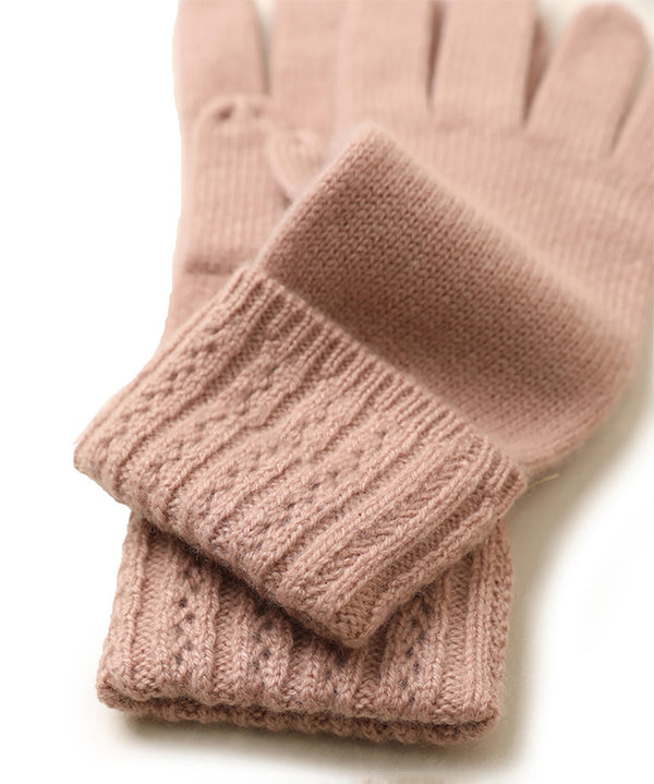 Pure Cashmere UGG Gloves by Mitchell-Y