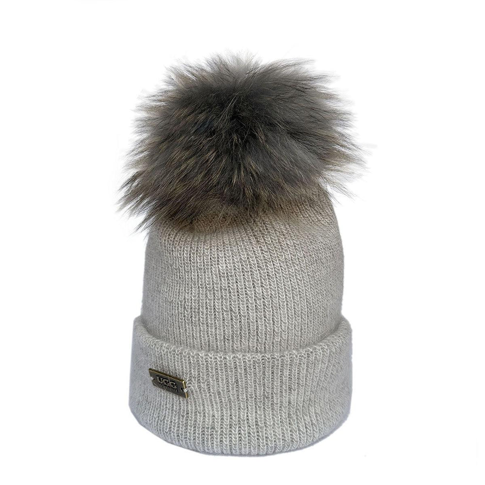 Mitchell-Y Pom Pom UGG Beanies 1P - UGG Specialist Australia