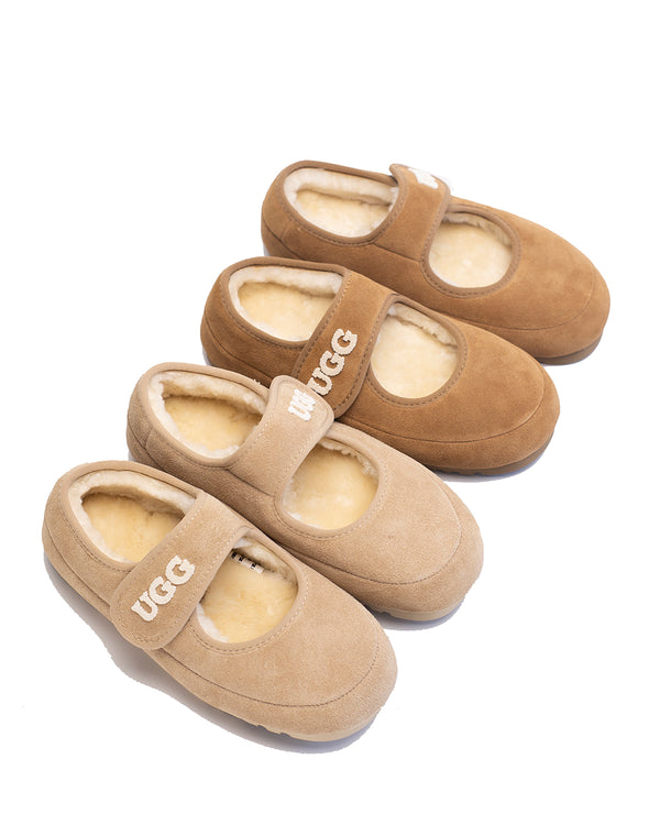 Maple Mary Jane Slippers