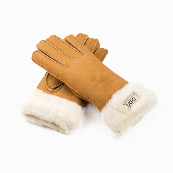 UGG Turn Cuff Sheepskin Gloves
