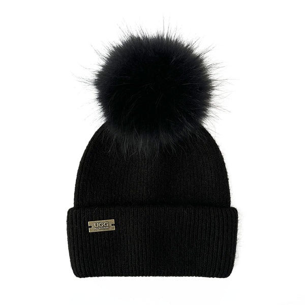 Mitchell-Y Pom Pom UGG Beanies 3P - UGG Specialist Australia