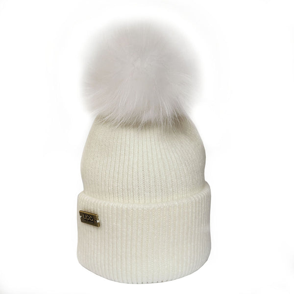 Mitchell-Y Pom Pom UGG Beanies 3P - UGG Specialist Australia