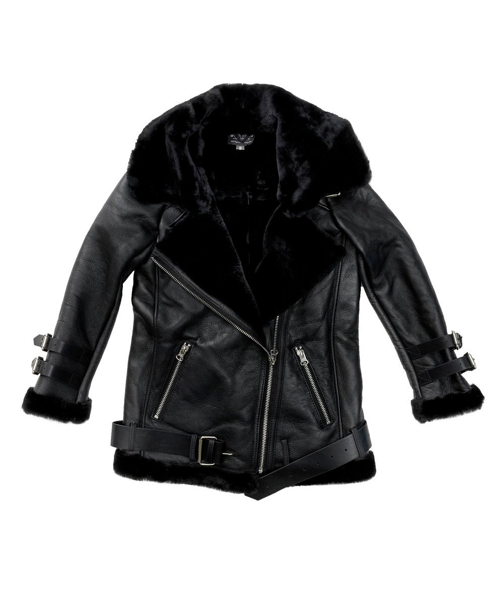 Nappa Biker Sheepskin Jacket - Women - UGG Specialist Australia Main image