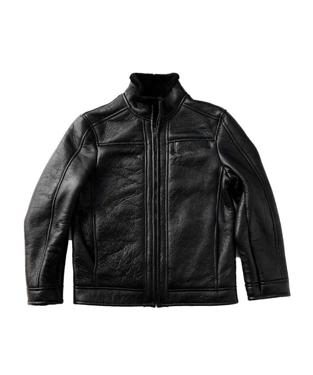 Nappa Biker Bomber Sheepskin Jacket - Men - UGG Specialist Australia Main image