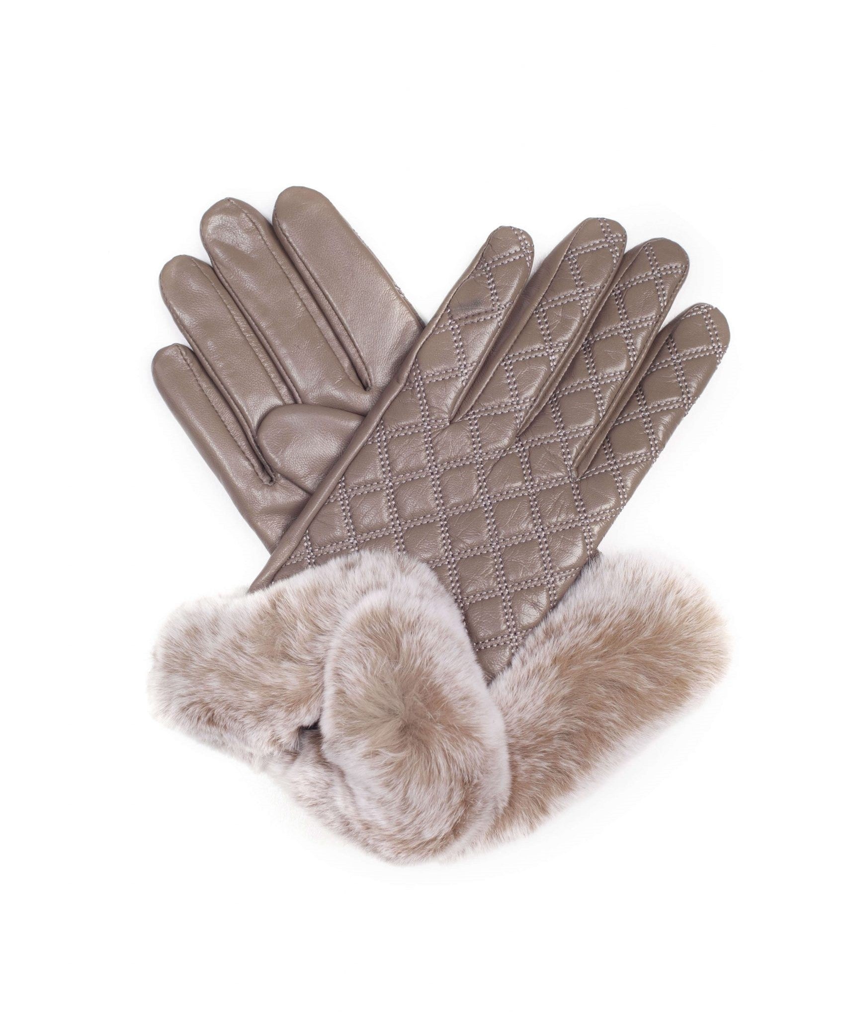 Rabbit Fur UGG Gloves Secondary image