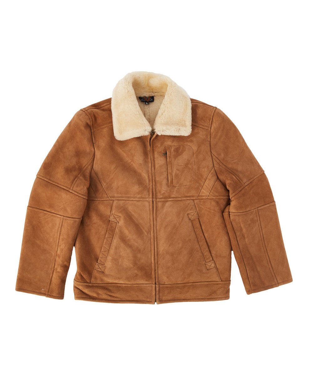 Double Face Sheepskin Jacket - Men Secondary image