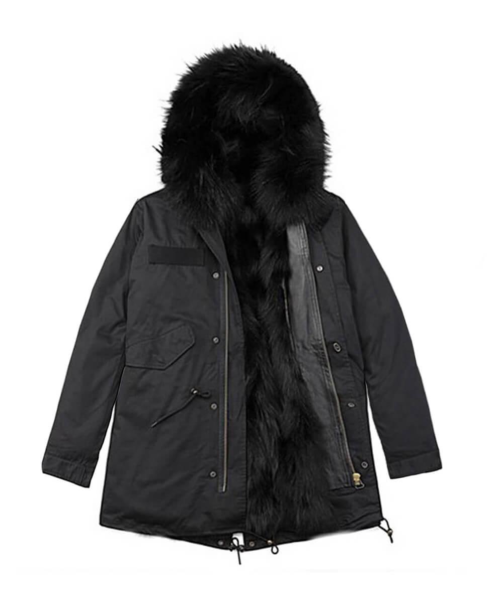 Parka Jacket Black - Women Secondary image